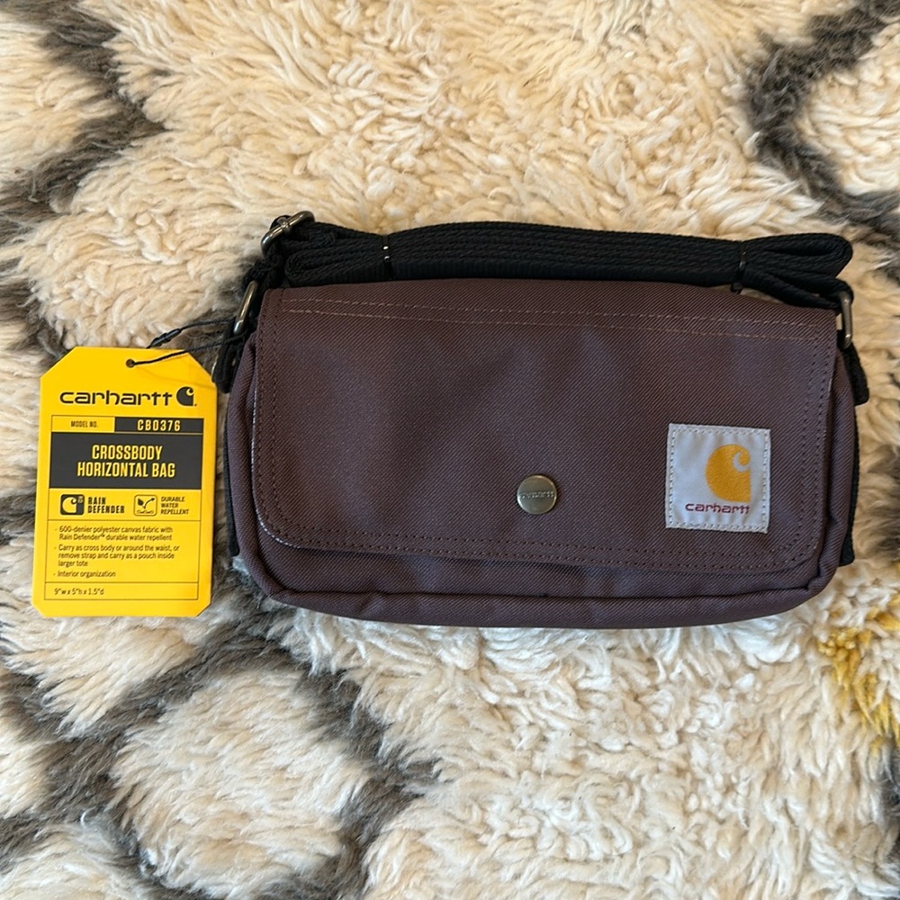 Carhartt crossbody brown bag